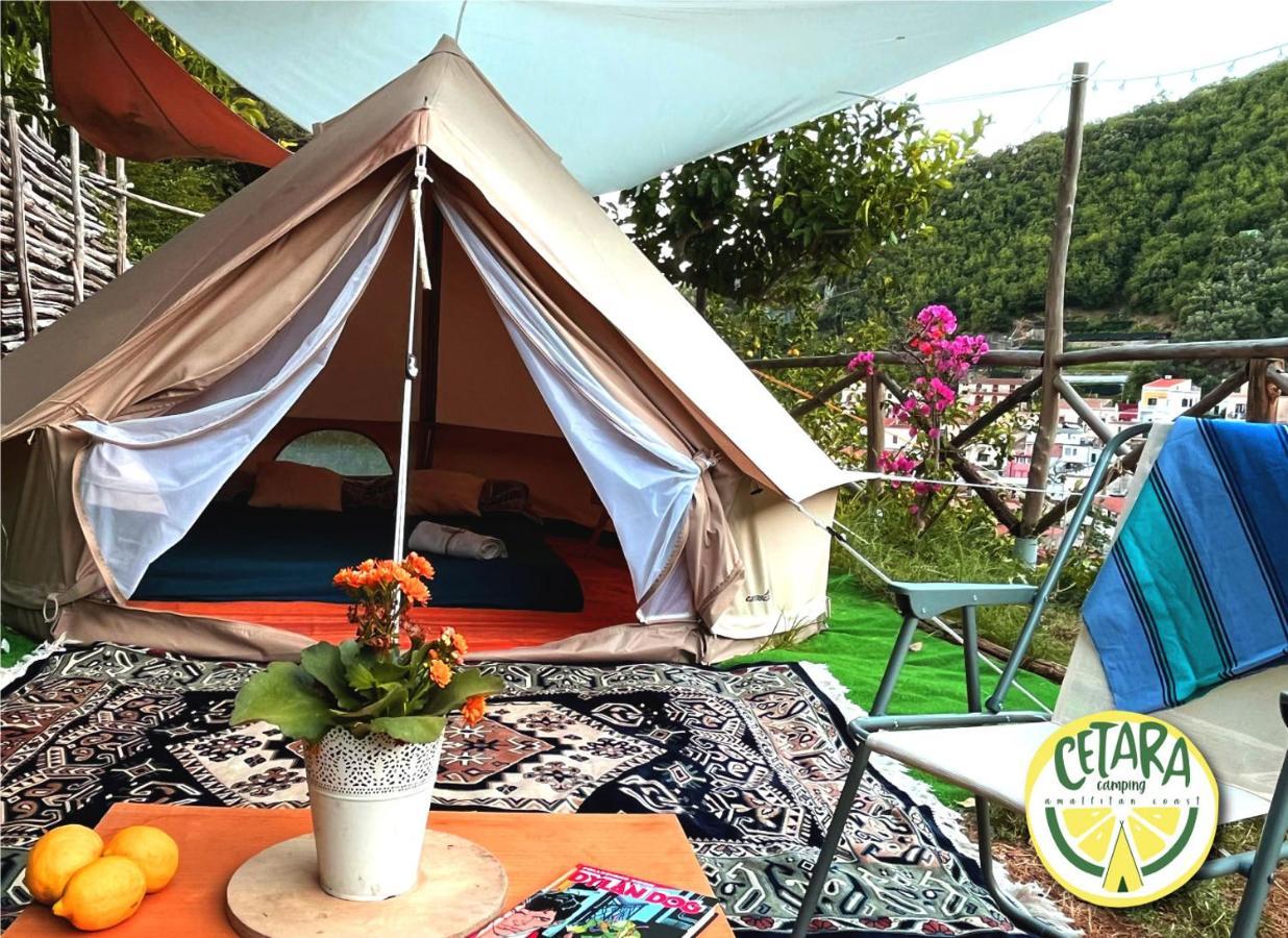 Hotel Cetara Camping Amalfitan Coast Exterior foto