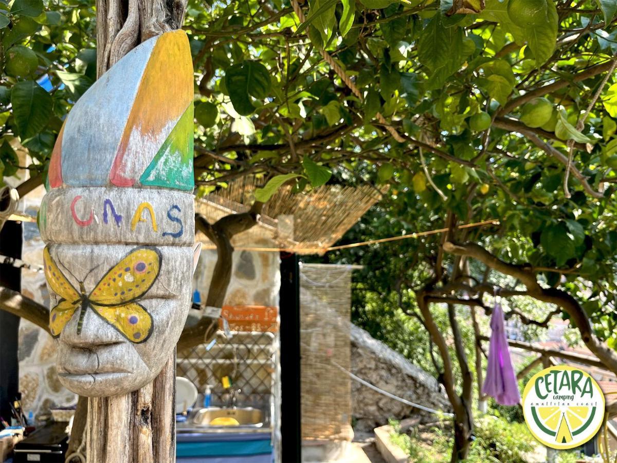 Hotel Cetara Camping Amalfitan Coast Exterior foto