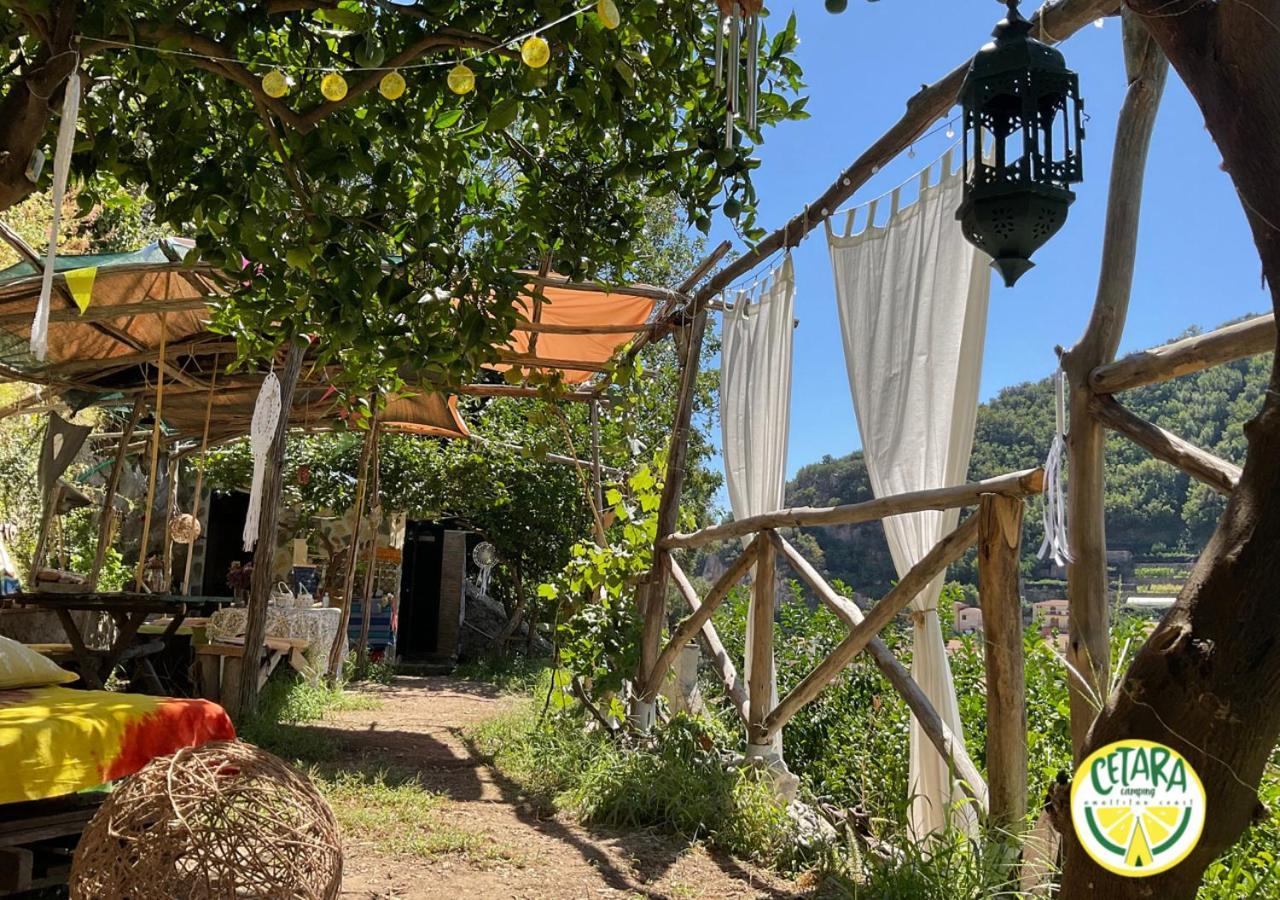 Hotel Cetara Camping Amalfitan Coast Exterior foto